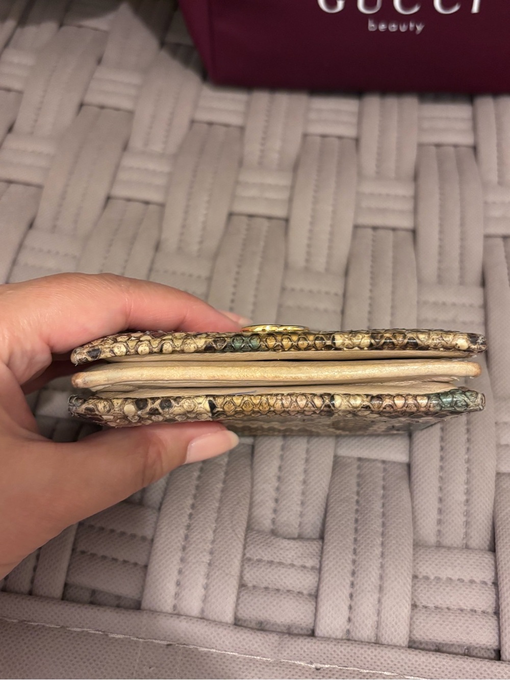 Gucci Marmont Python Wallet - Picture 9 of 10